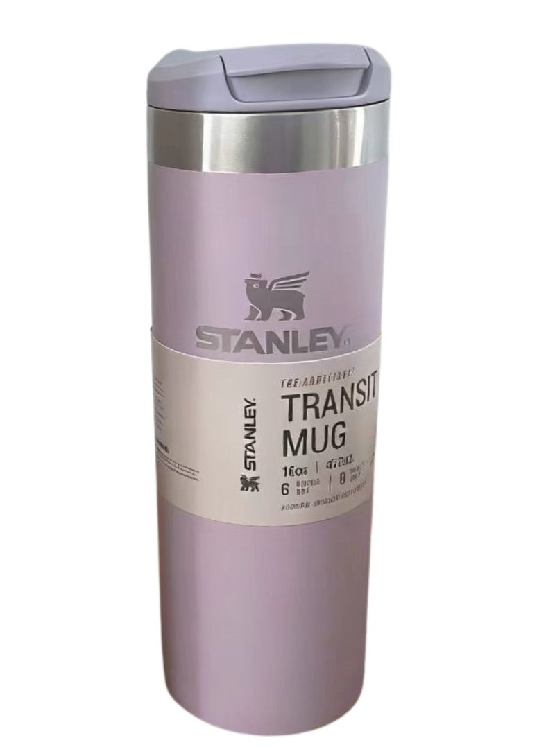 Stanley Cup 470ml / 16oz AeroLight™ Transit Mug Orchid - Leakproof Insulated Stainless Steel Travel Mug, Keeps Drinks Hot & Cold, Lightweight - Image 1